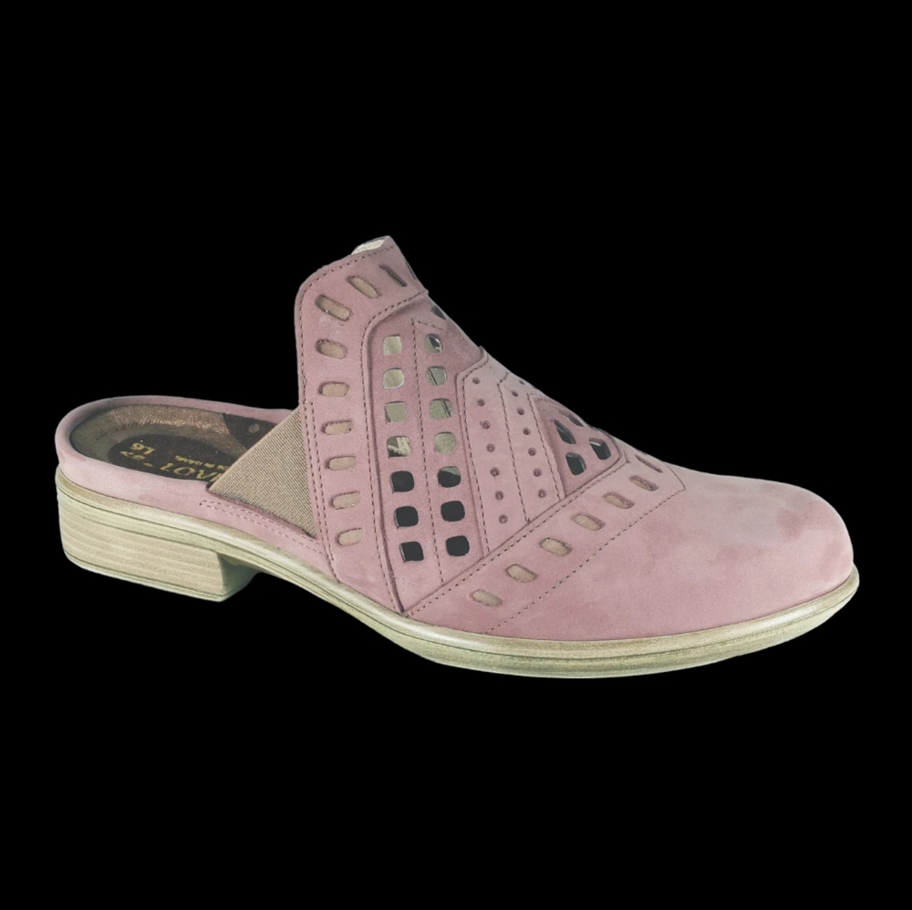 Naot Sharkia 38 Suede Mules